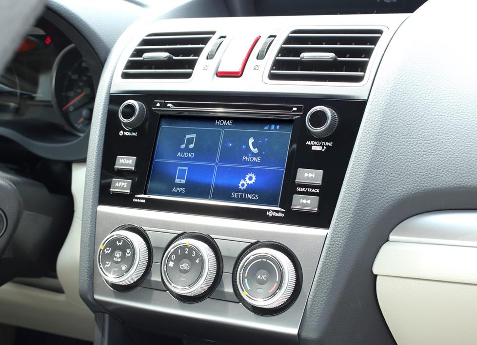 2015 Subaru XV Crosstrek factory radio